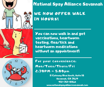 National Spay Alliance Savannah Home